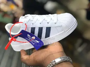 Kids Unisex Sneakers Adidas White