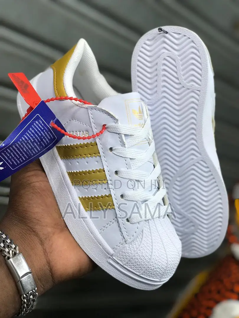 Kids Unisex Sneakers Adidas White