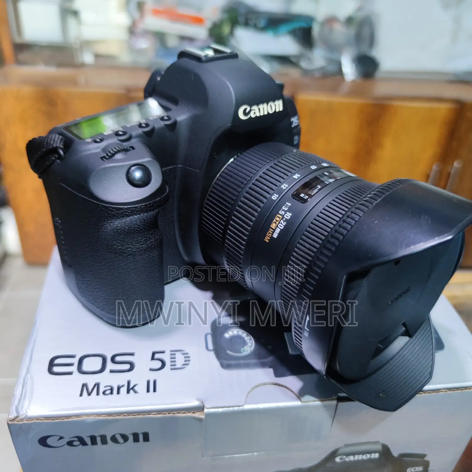 Canon EOS 5D Mark II DSLR Camera Sigma 10-20mm F3.5