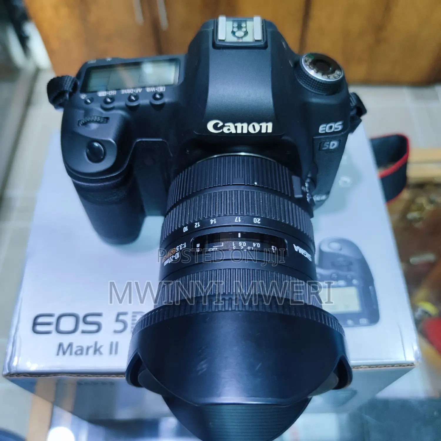 Canon EOS 5D Mark II DSLR Camera Sigma 10-20mm F3.5