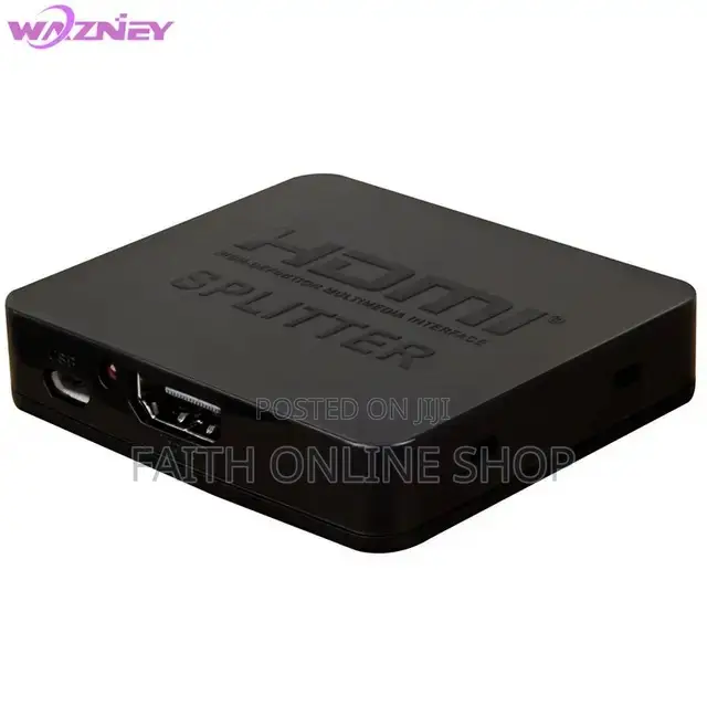  Hdmi Splitter Amplifier 1 in to 2 Out Dual Display