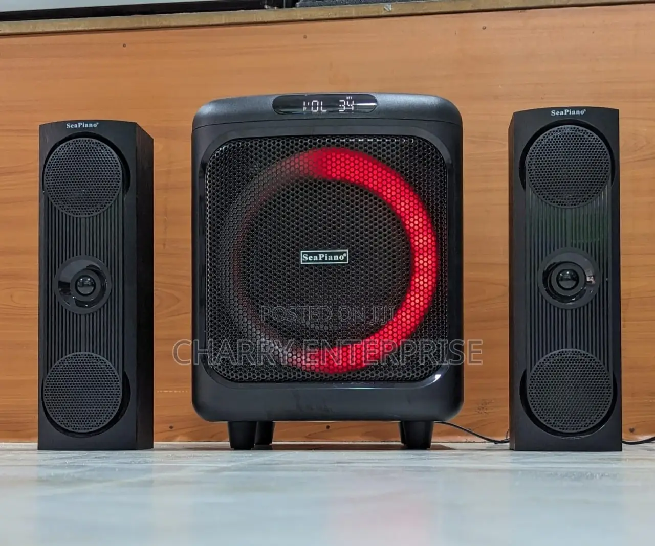 Sea Piano 2.1 Channel Powerful Sub Woofer SP-993