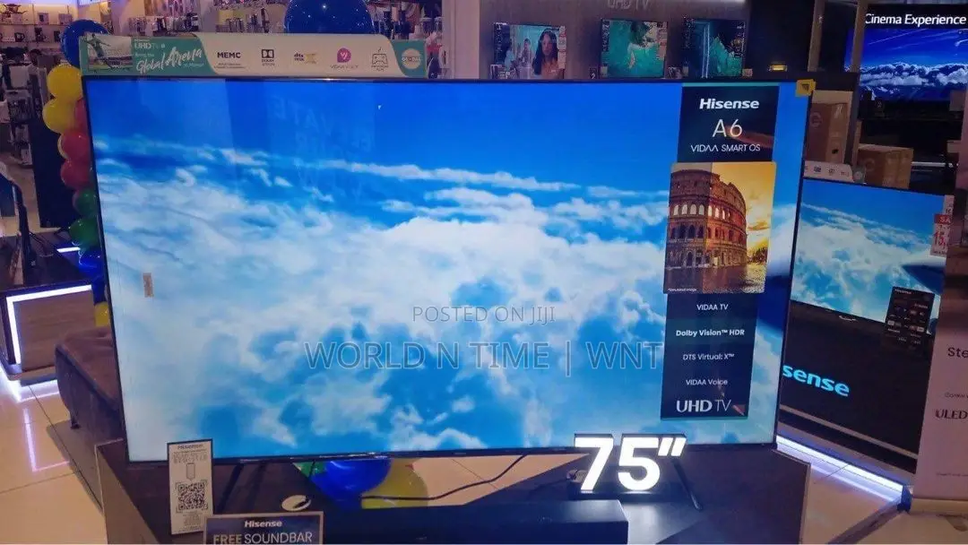Offer Hisense 75-Inch Smart Uhd Led Tv - 75a6h/K/N