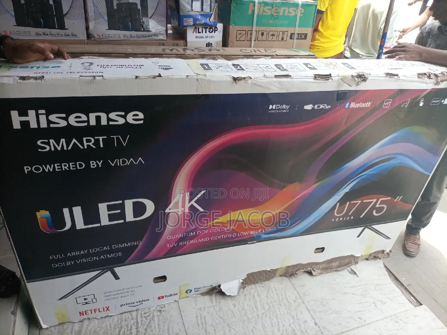 ULED Hisense Tv Model (75U7G )Inch 75