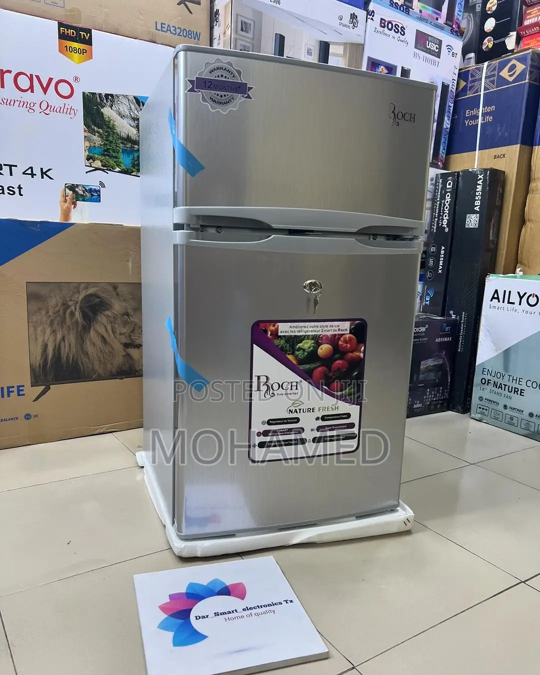 Roch Fridge/Friji 100L