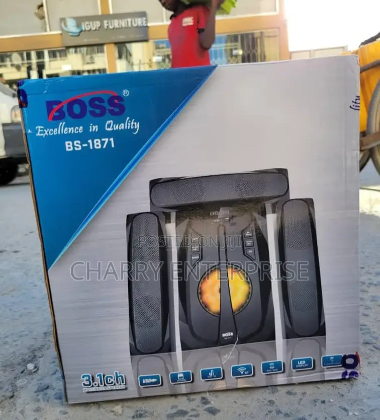 BOSS Sub Woofer 3 Speakers 3.1 Channel