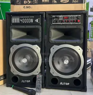 Alitop Twins Speaker 40000 Watts