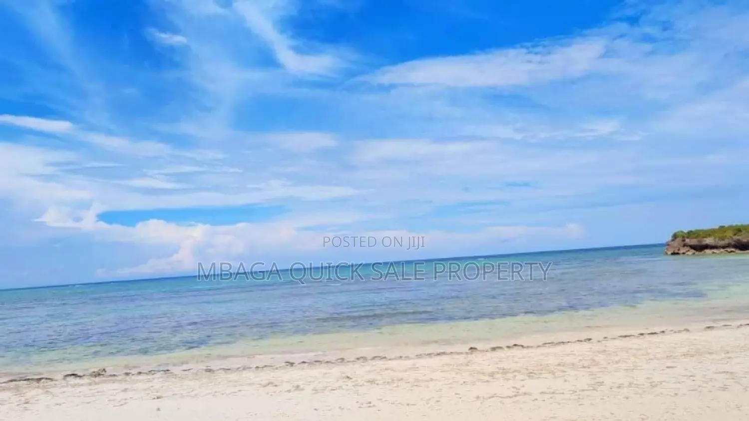 Beach Plot for Sale at Zanzibar Uroa