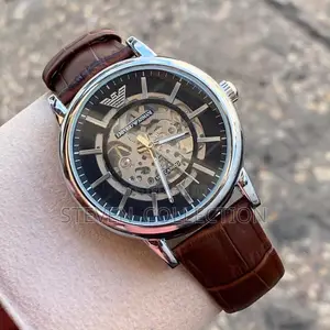 Emporio Arman Meccanico Automatic Watch.
