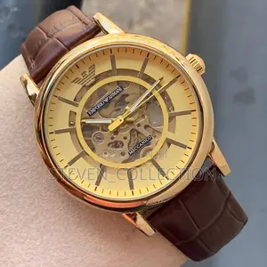 Emporio Arman Meccanico Automatic Watch.