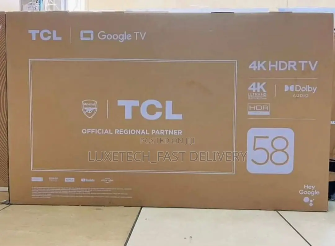 TCL 58 Inches Smart Android Ultra Hd Tv High Quality