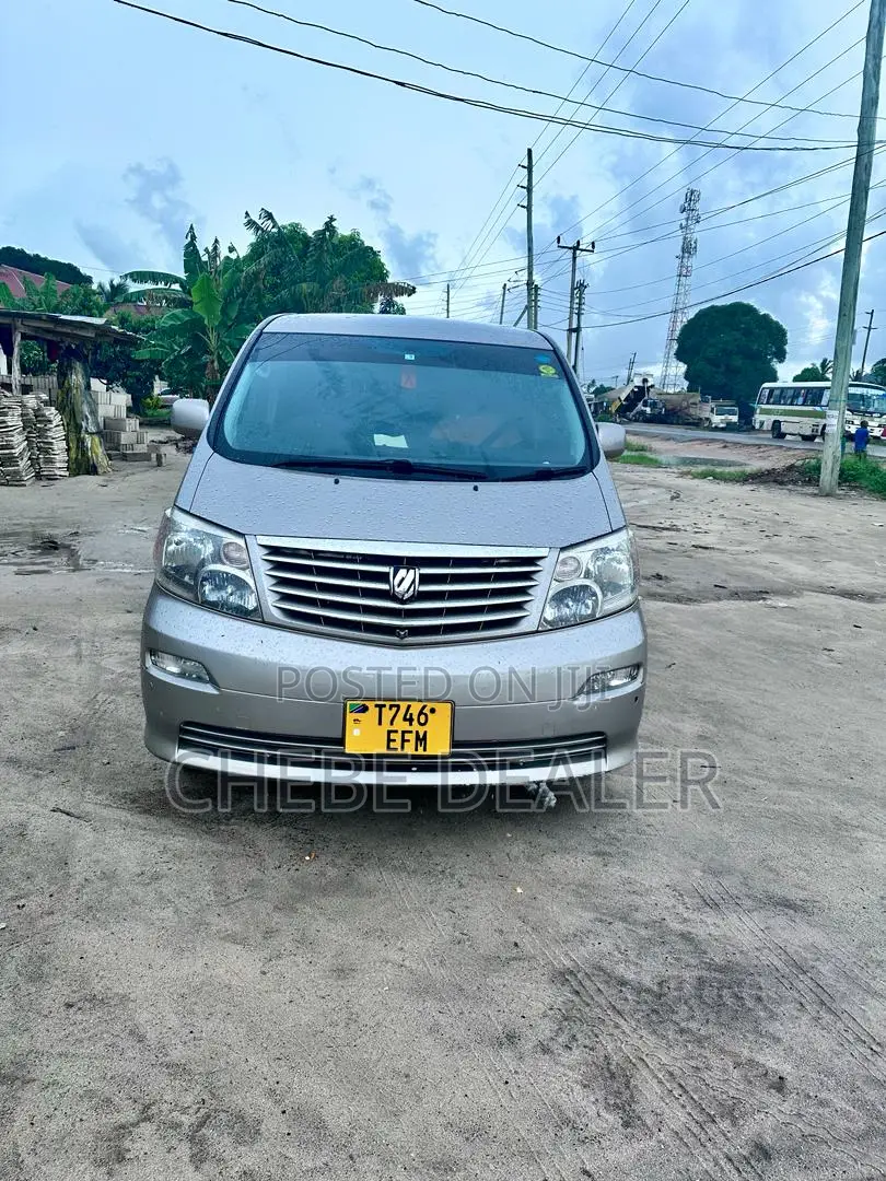 Toyota Alphard 2004 Gray