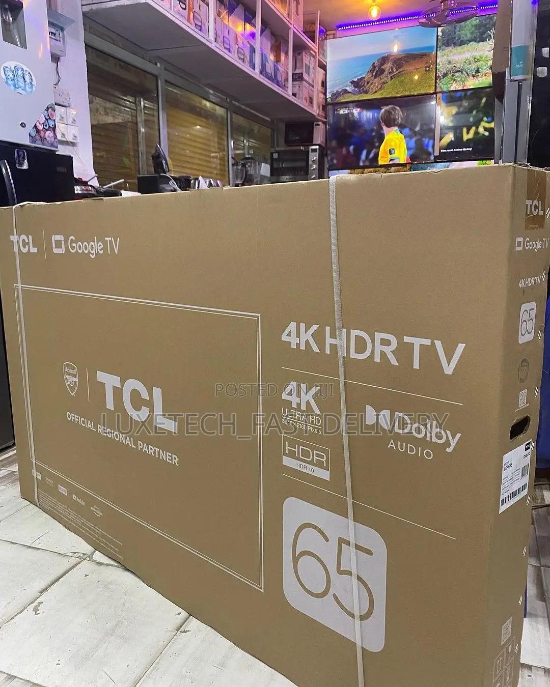 TCL 65 Inch Smart Android Tv Ultra Hd Quality