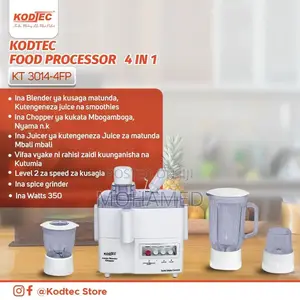 Kodtec Food Processor/Juicer 4 in 1