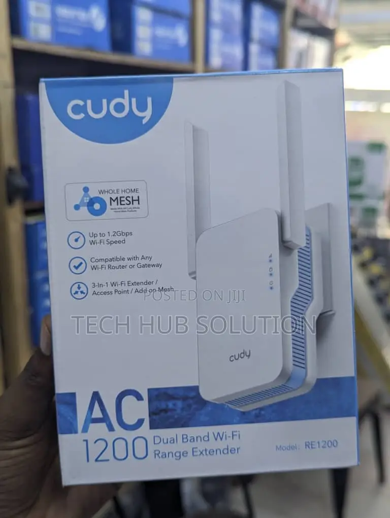 Cudy Mesh and Extendor AC 1200