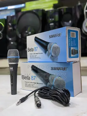 Shure Beta87 Wired Microphones