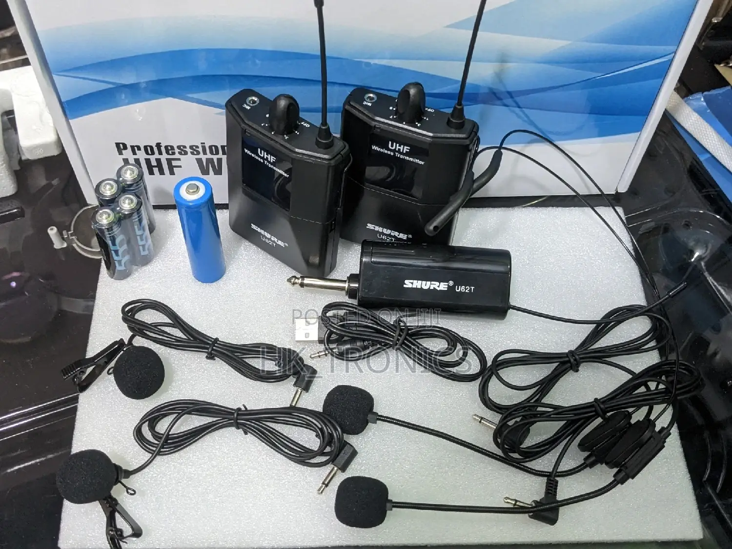 Shure U62T Wireless Microphones