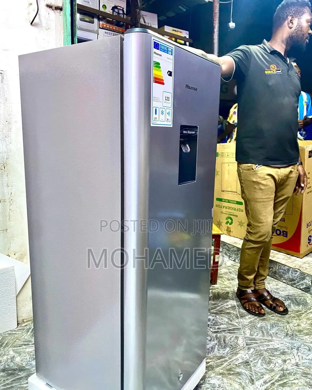 Hisense Fridge/Friji 177L