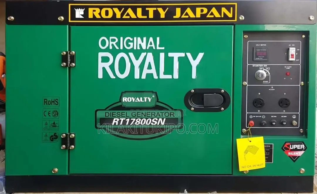 DIESEL Generator Royalty 9.5kva