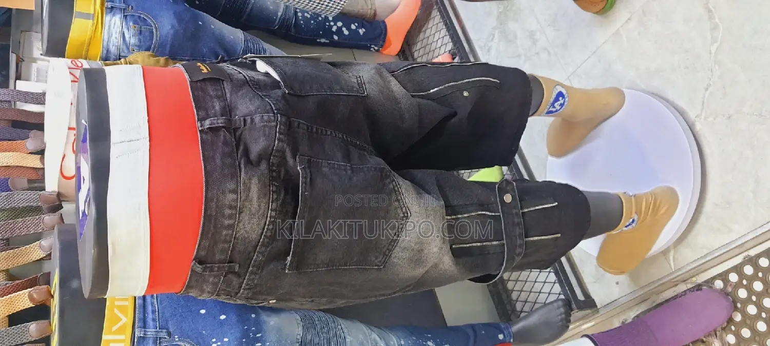Big Size Fashion Jeans Short Pens