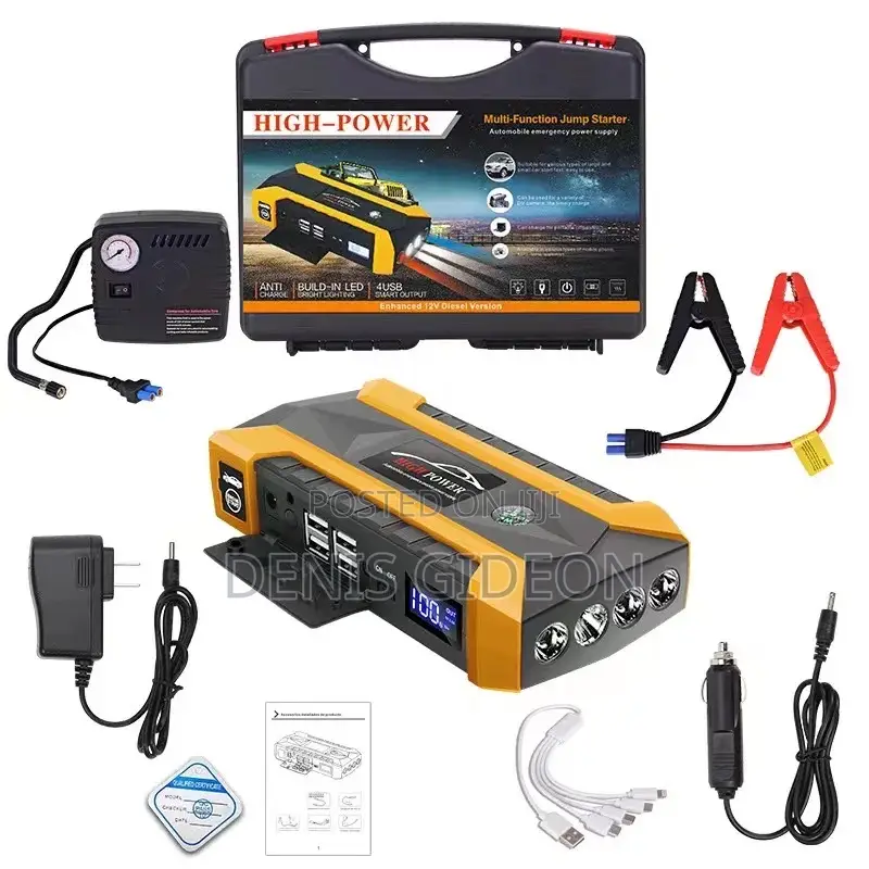 Portable Car Bettery Charger Jump Stater