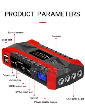 Portable Car Bettery Charger Jump Stater