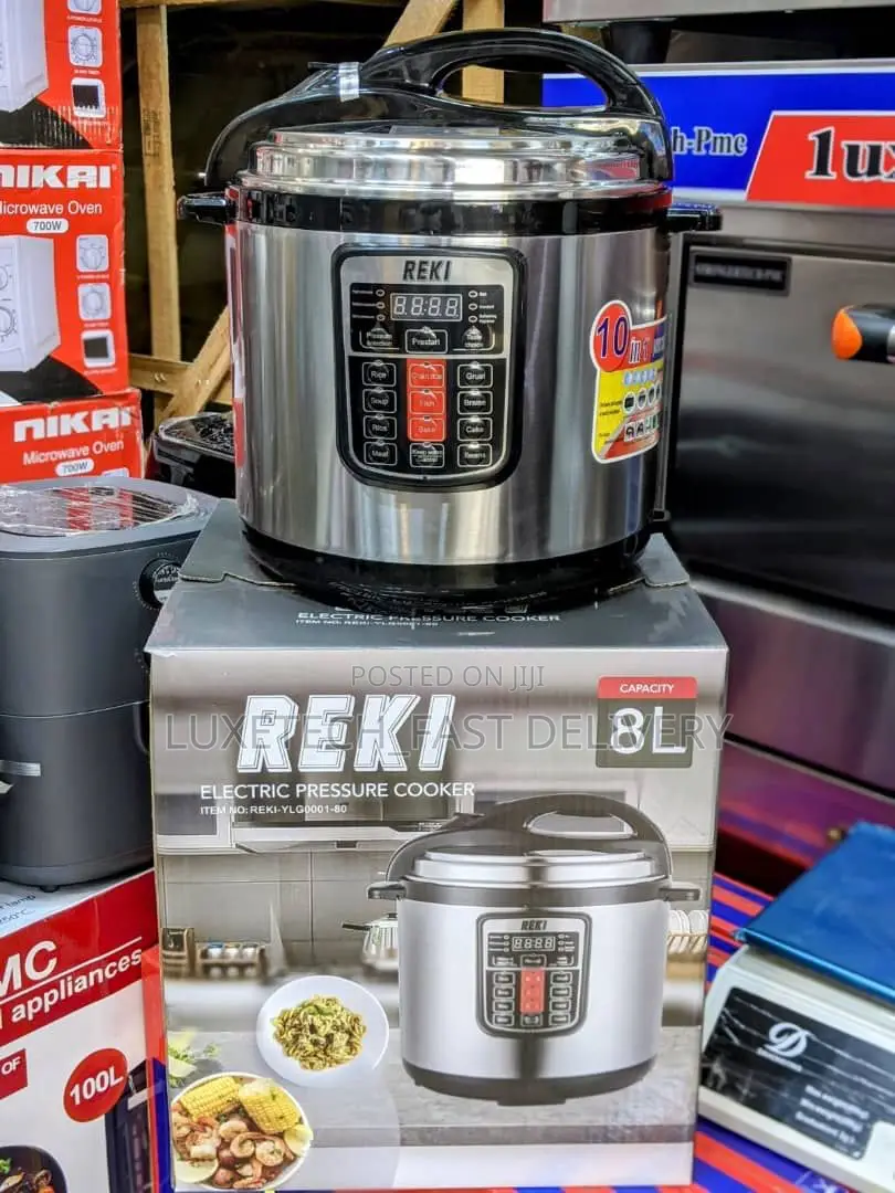 Reki Electric Pressure Cooker 8 Litres