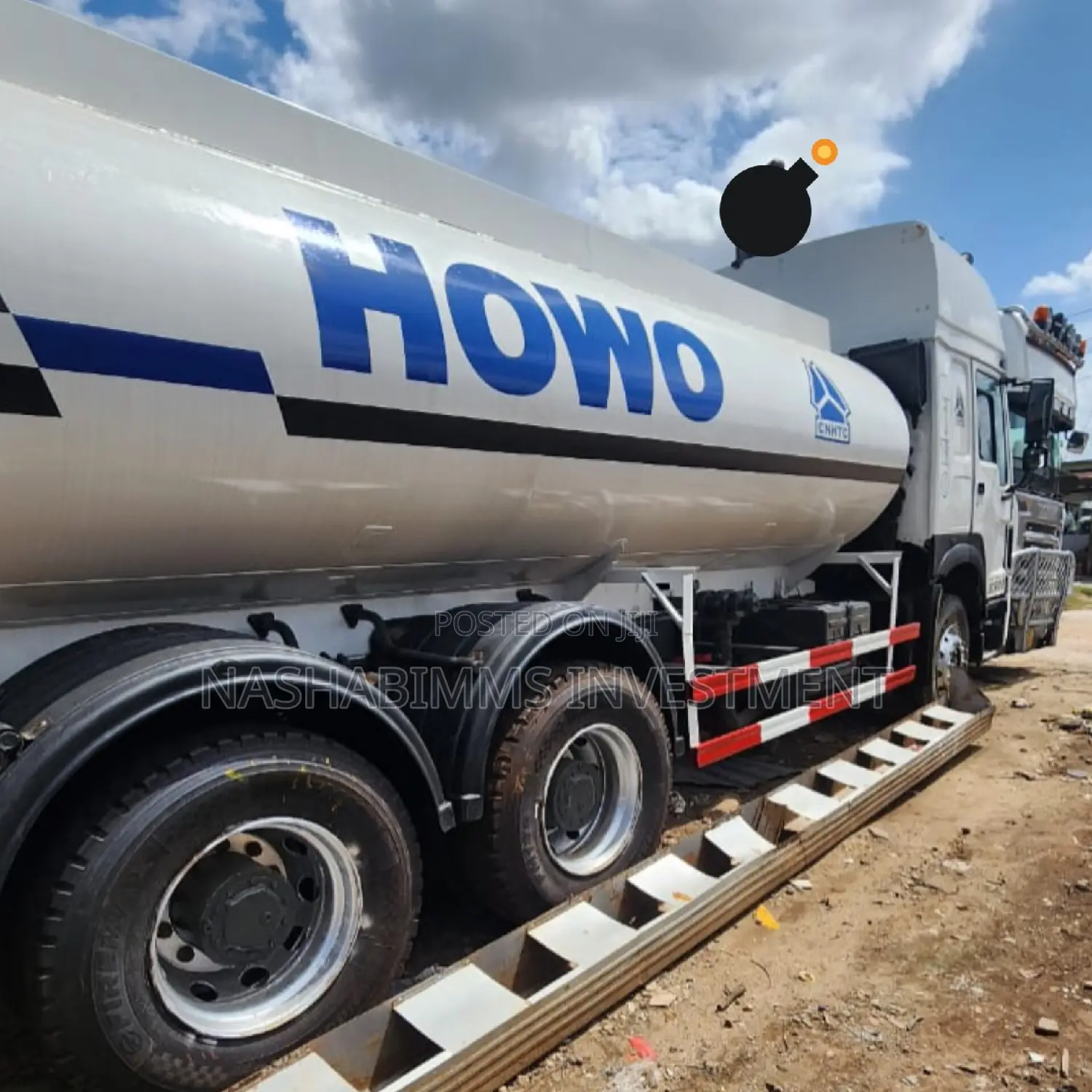 Howo Hp371 Water Bowser Reg #. DUL