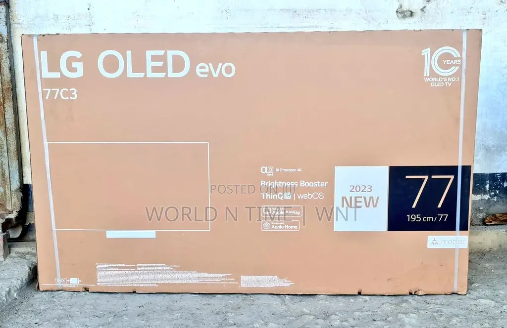 LG OLED Evo C3 77 (195cm) Smart TV | Webos 2023