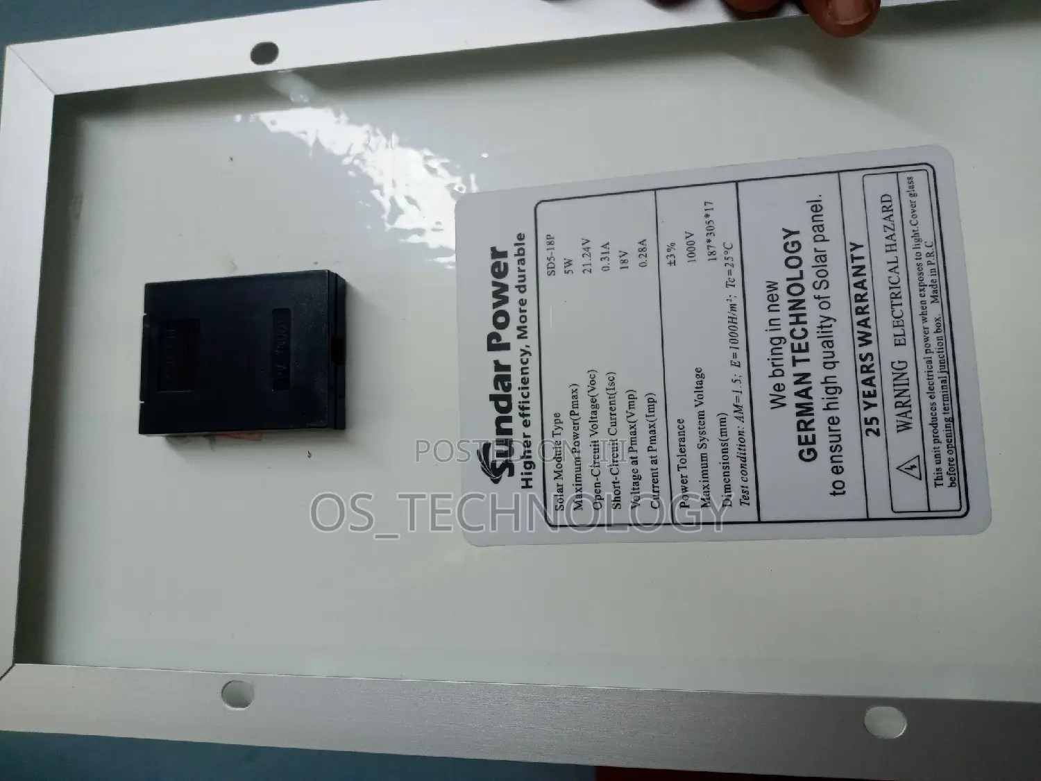 Full Set Solar Panel 5W,Batter 12V 4ah Na Taa Mbili