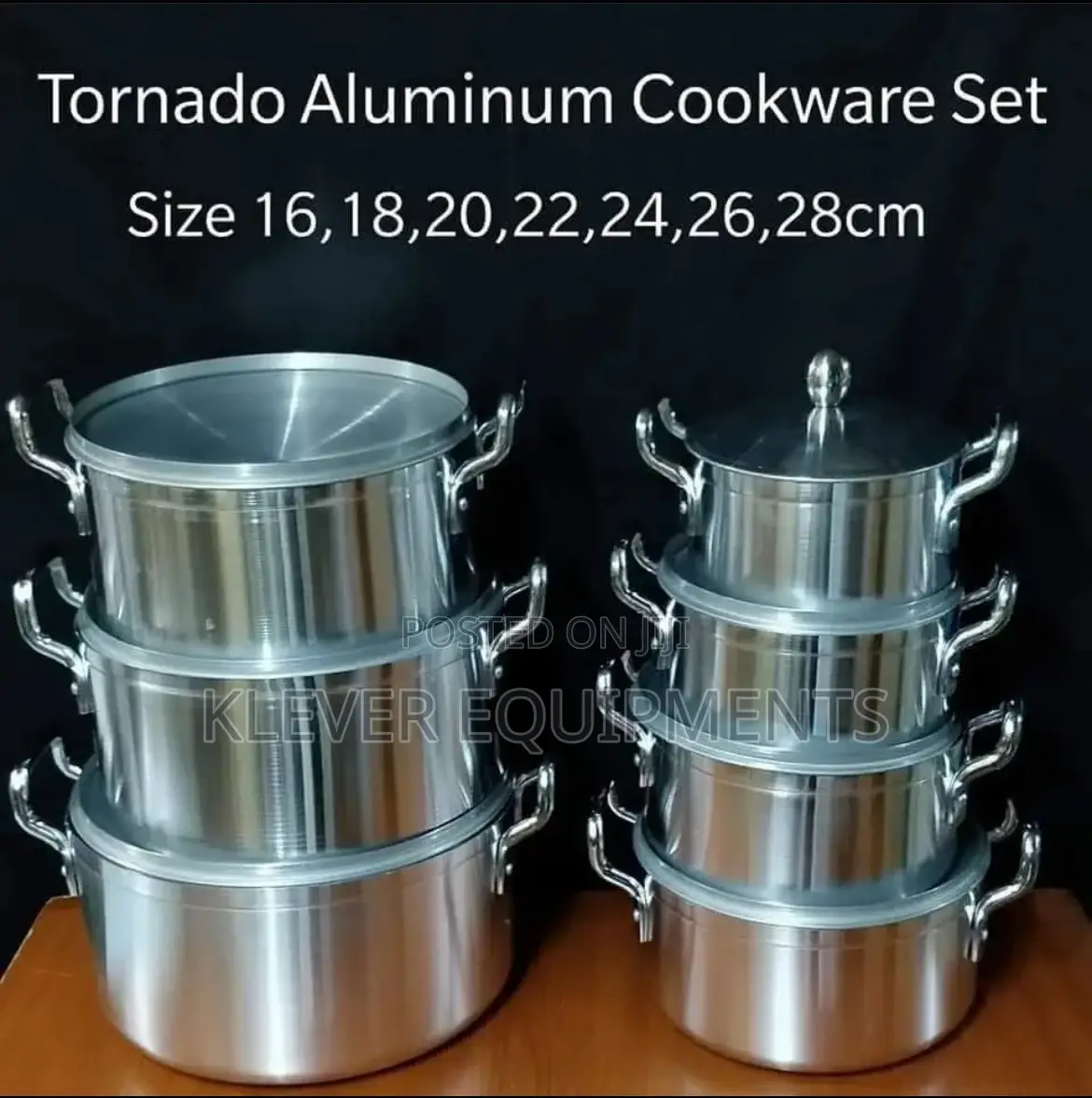 7pcs Aluminium Cookware