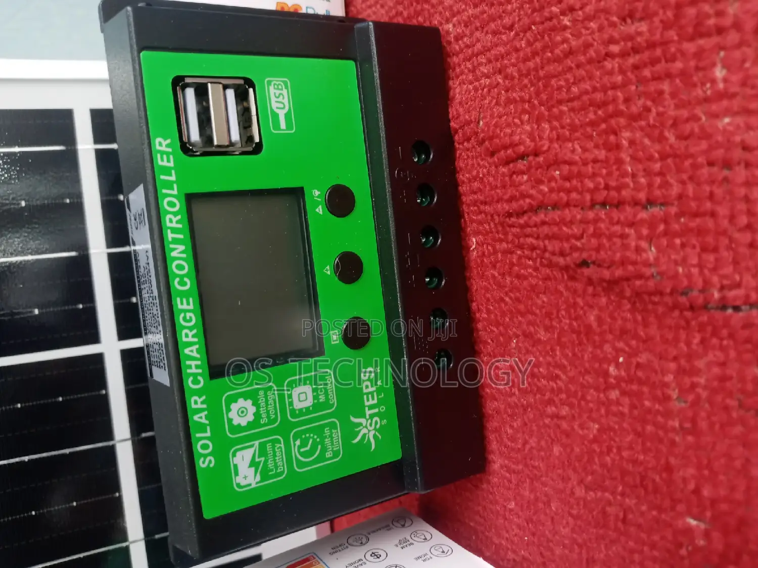 Full Set Sola 15W, Battery 12V 12ah, Controller 10A,Taa Nne