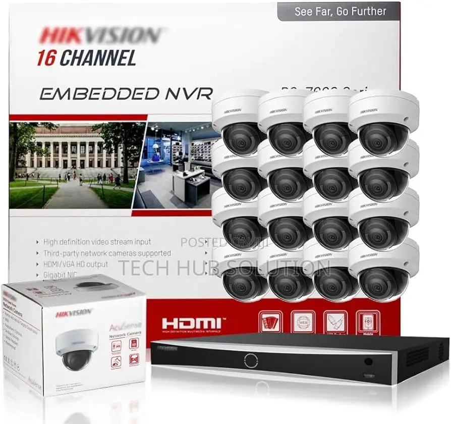 IP Camera 16 Kit Poe