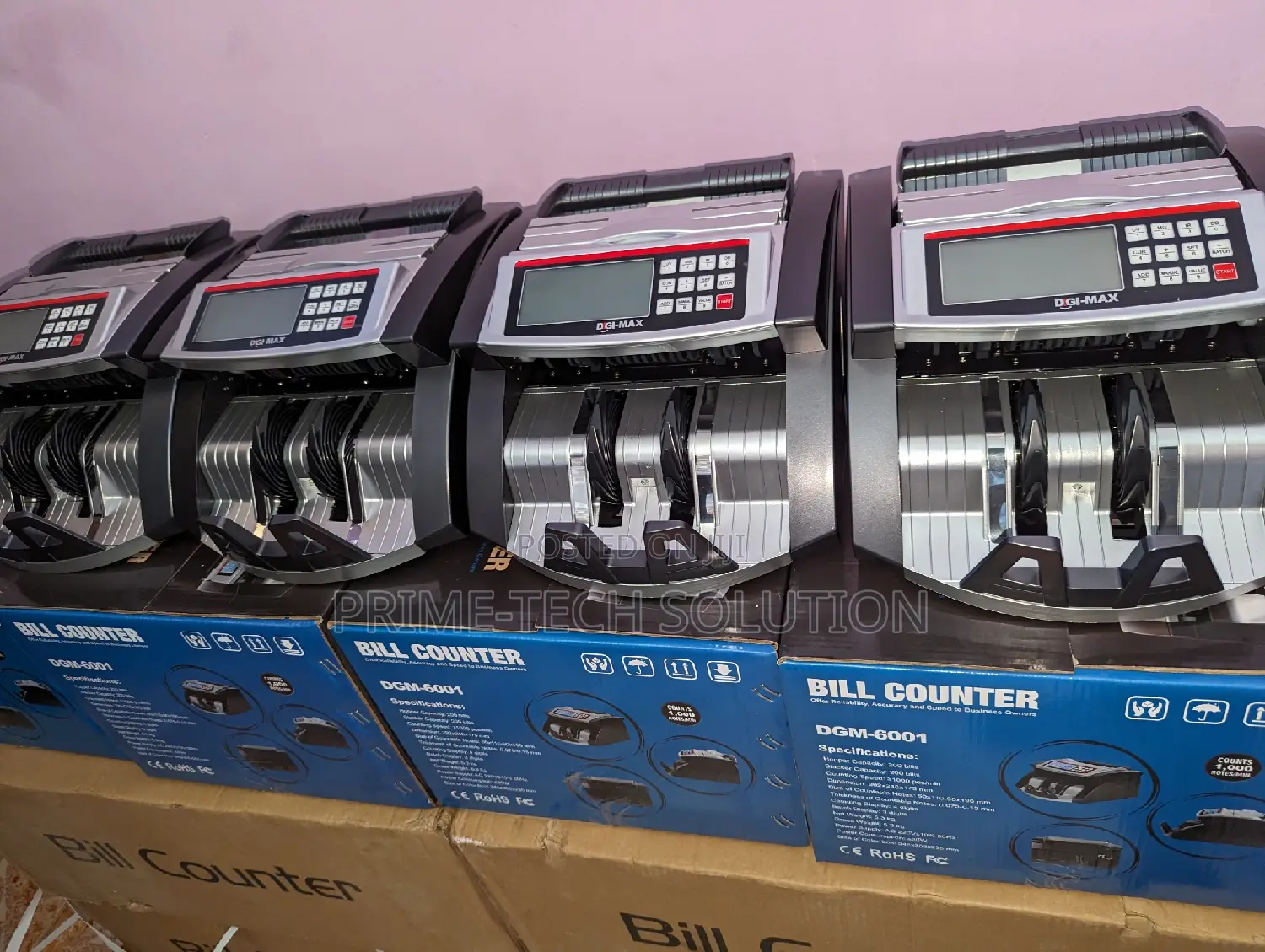 Bill Counter Machines