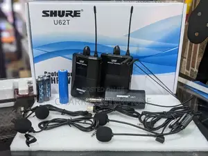 Shure Wireless Microphone/ Mic High Quality 2 Headset 2 Pin