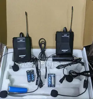 Shure Wireless Microphone/ Mic High Quality 2 Headset 2 Pin