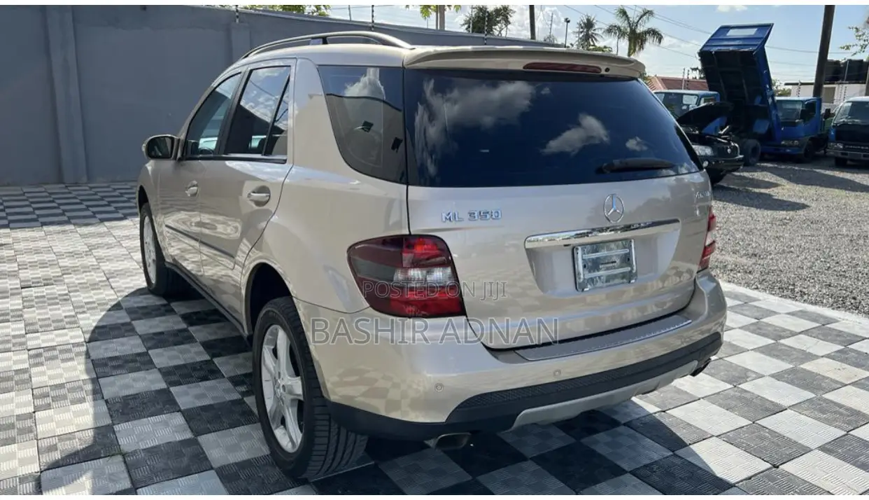 Mercedes-Benz M Class ML 350 4Matic 2007 Gold