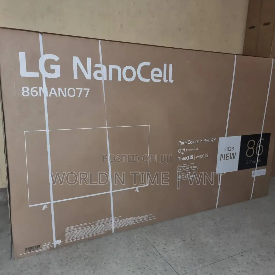 Lg Nanocell 86 Inch Nano77 Series, Webos Smart Ai Thinq