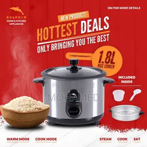 Dolphin Rice Cooker 1.8L