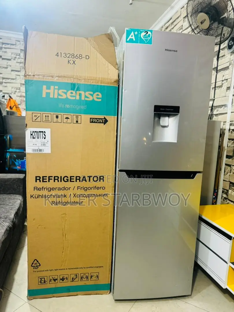 Fridge Milango 2, Na Water Dispenser, Size 250 Litres