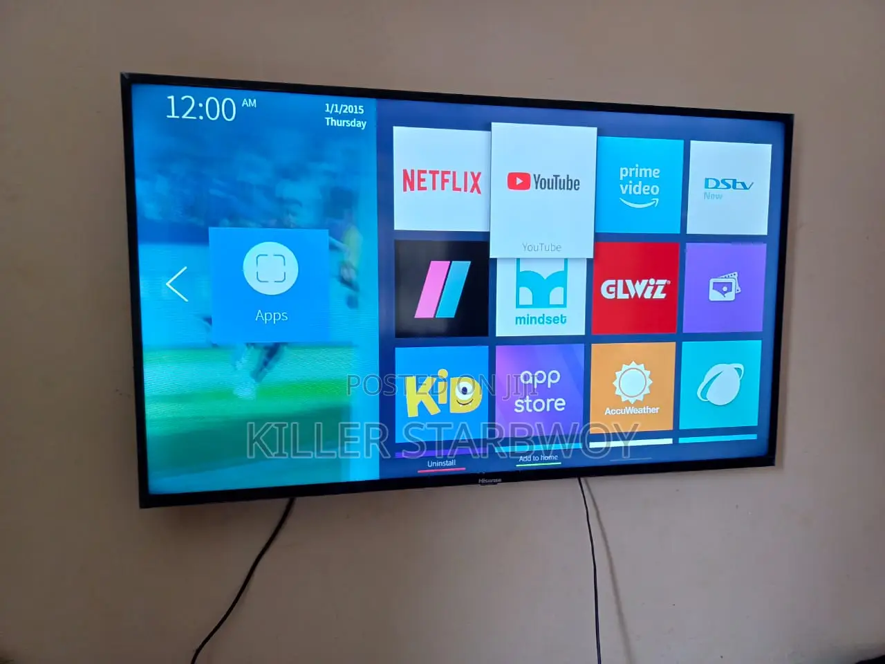 Hisense Inchi 50, Smart Tv