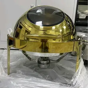 Roll-top Stainless Steel Gold Chafing Dish
