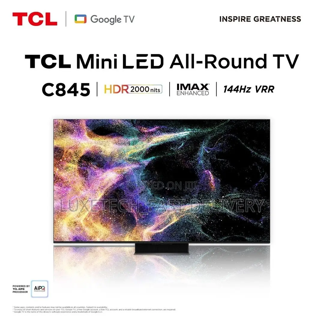 TCL 65 Inches Mini Qled Google TV C845 Series