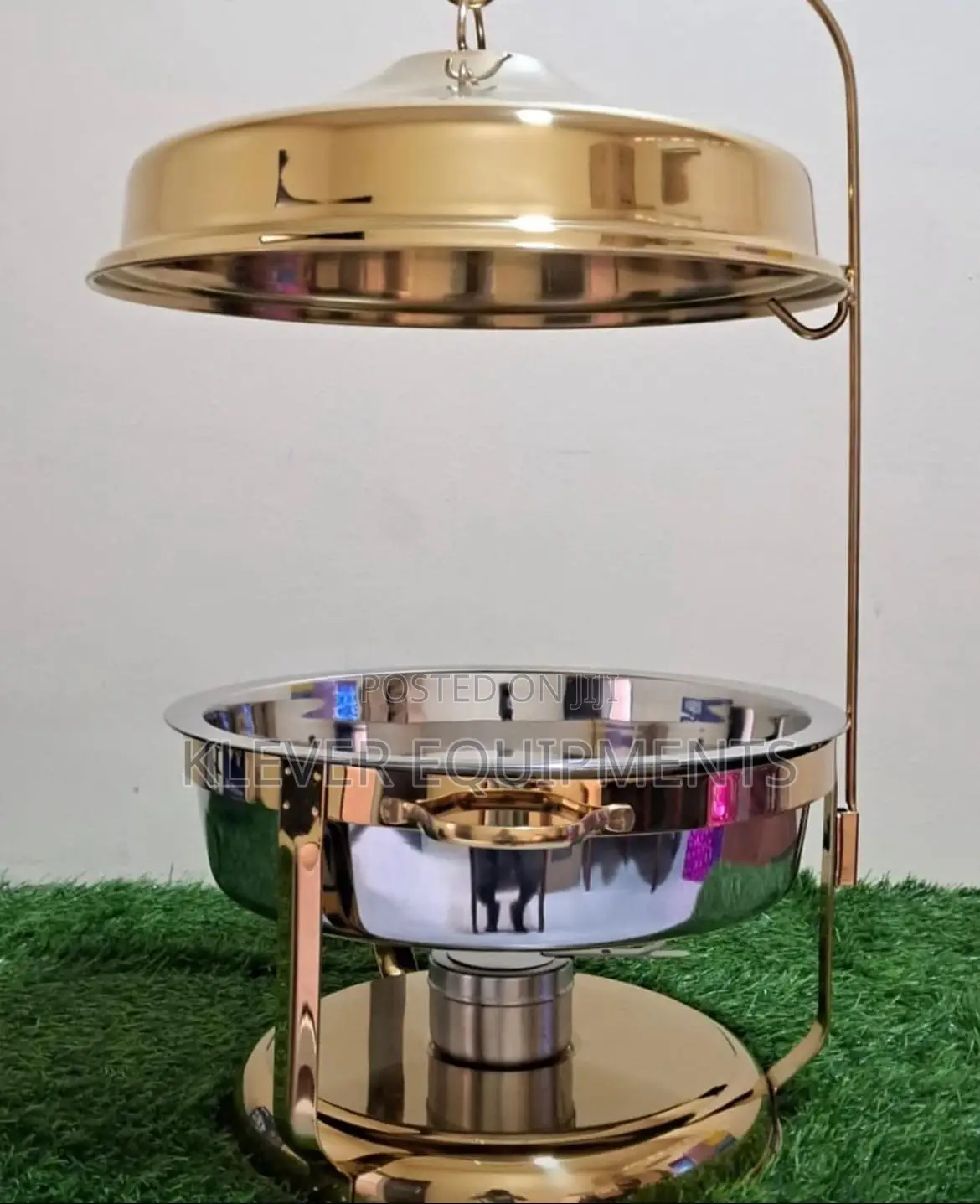 Hanging Hook Gold Chafing Dish 9litres