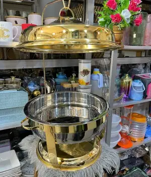Hanging Hook Gold Chafing Dish 9litres