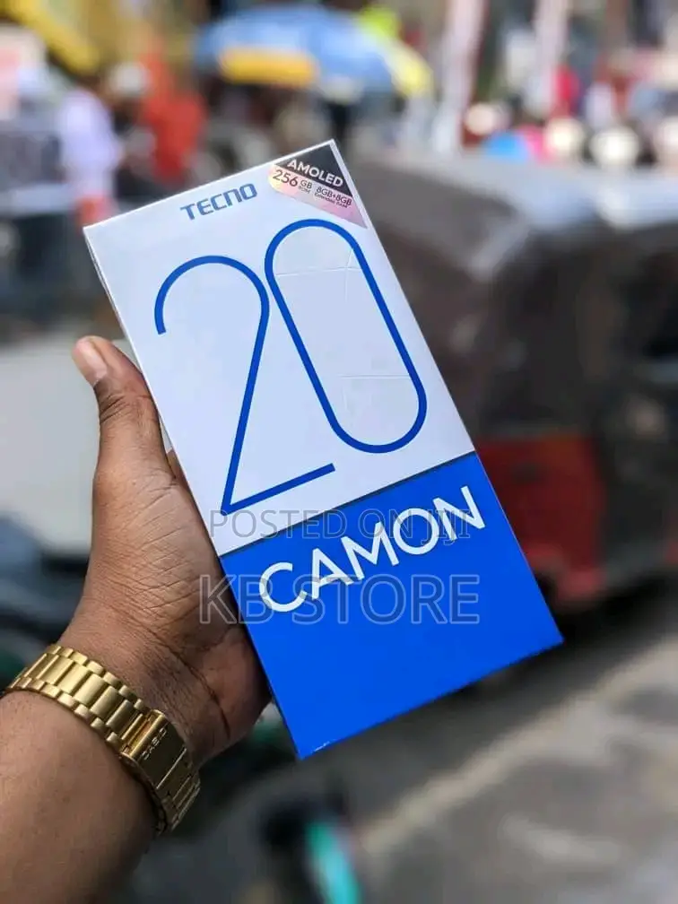 New Tecno Camon 20 256 GB Black