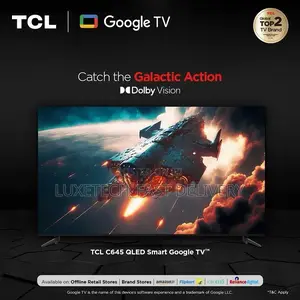 TCL 85 Inches Smart Qled Google Tv Model C645