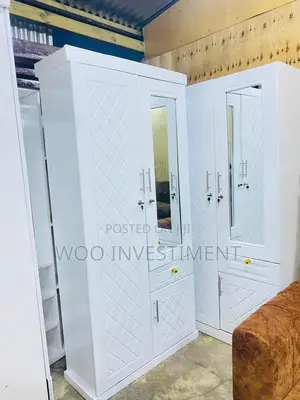 Makabati Milango Miwili Mpya Clean Na Smart Sana