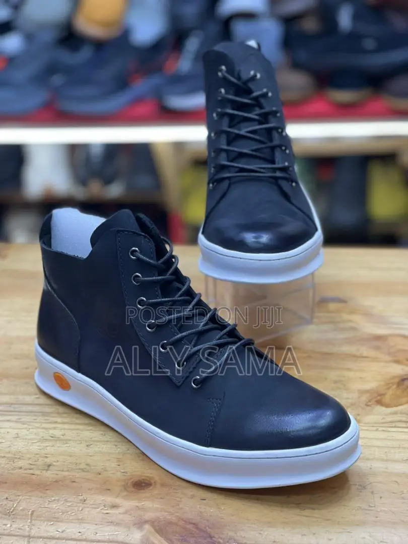 Timberland Boots Black Original Pure Leather