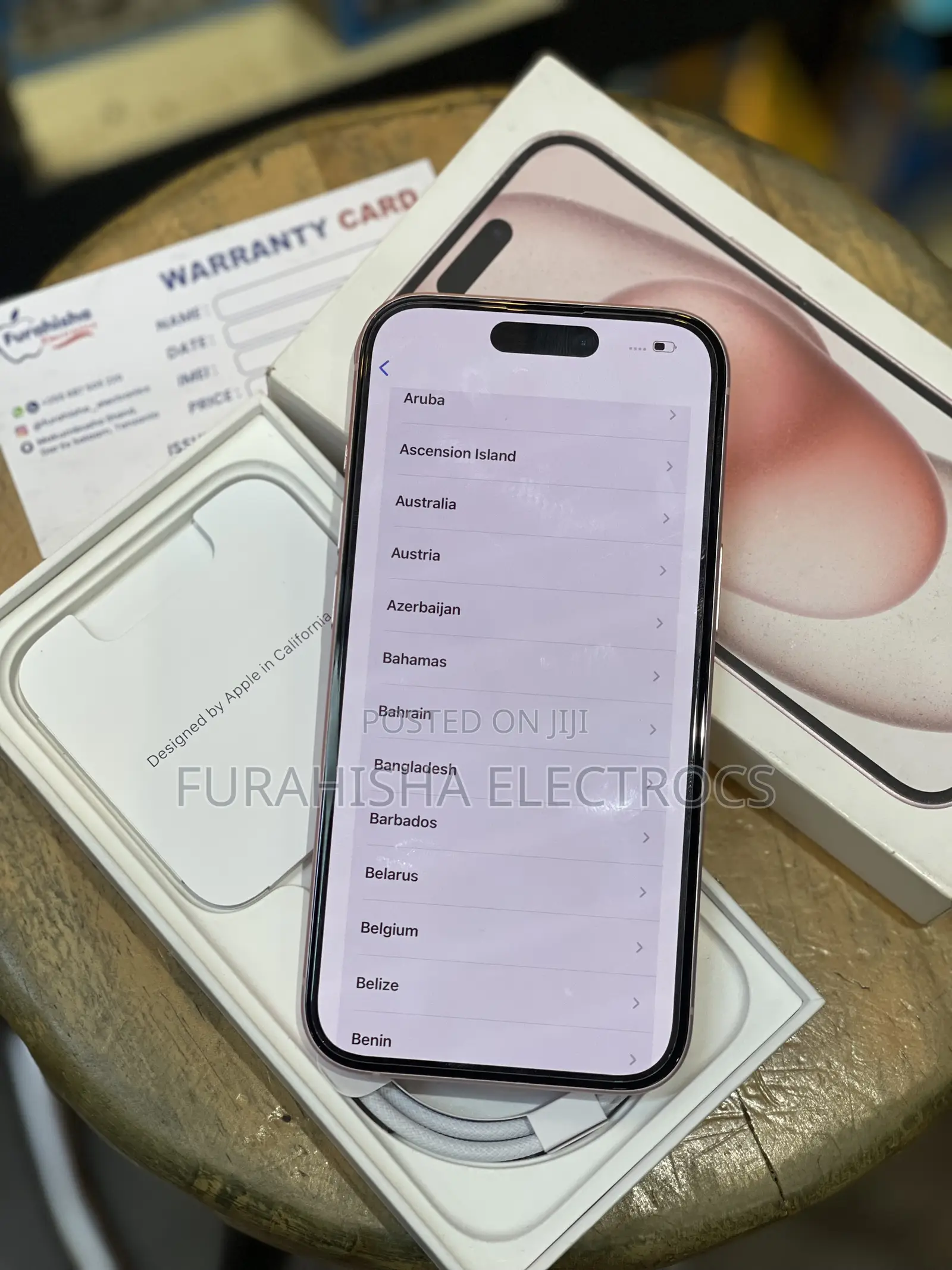 New Apple iPhone 15 128 GB Pink